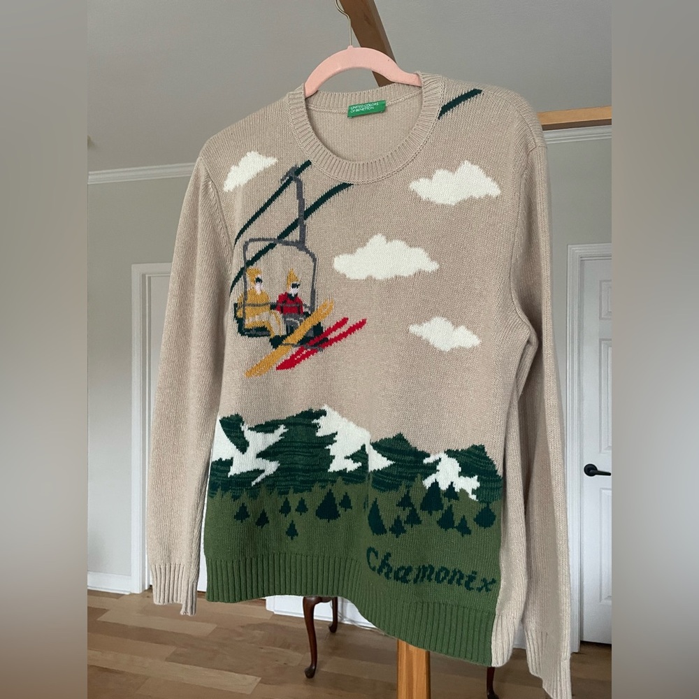 United Colors Of Benetton Beige Sweater